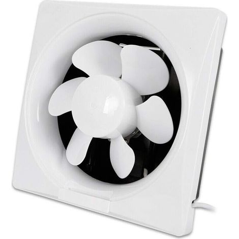 Abluftventilator Quadratisch Absaugventilator Werkstatt 450m³/h Industrie Ventilator Wand Badlüfter Lüfter Abluft Wandventilator Abluft Wand Gebläse Wandlüfter 36W