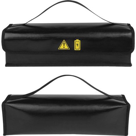 Bolsas para baterías de bicicleta eléctrica de 5 piezas, 49x15x15 cm – Ignífugas, para almacenamiento y transporte. (1/2)
