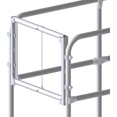 ZARGES Fallschranke für 600 mm Plattformbreite (1/2)