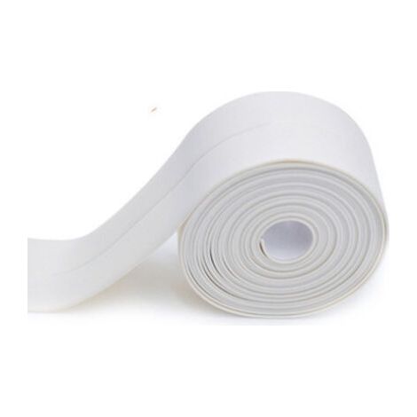 QORVA-Ruban blanc anti-moisissure, 3,2 mètres  3,8 centimètres, protection d'angle, bande anti-collision, étanche.
