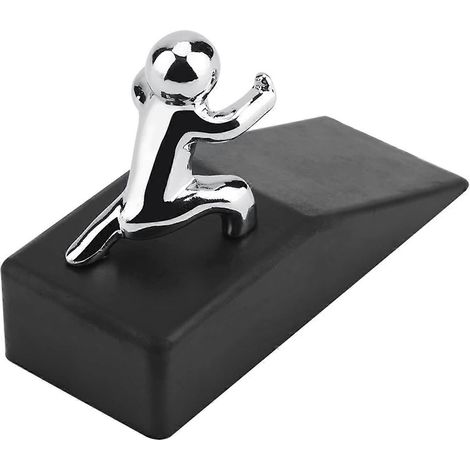Robuster Türstopper aus Gummi mit Gewicht, rutschfester Oberfläche und Geräuschdämpfung für das Homeoffice (1/5)