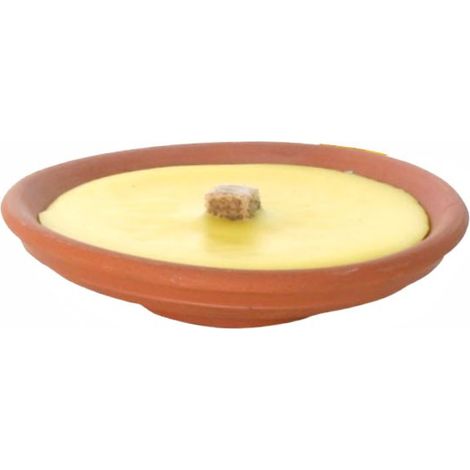 CANDELA CITRONELLA TERRACOTTA mm 110 LAPILLO 09294