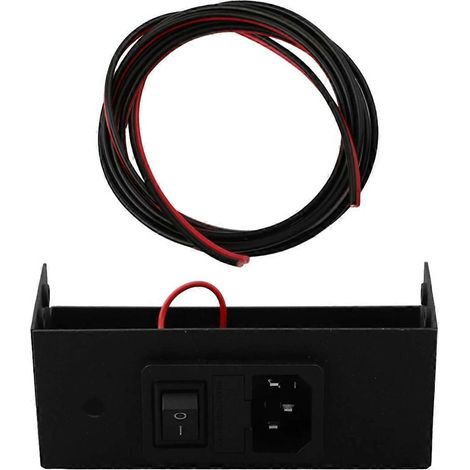 Boîtier d'alimentation à découpage pour imprimante 3D, protection d'alimentation, interrupteur 12 V/24 V 360 W, connecteur mâle pour 3 piles CR10 (1/5)