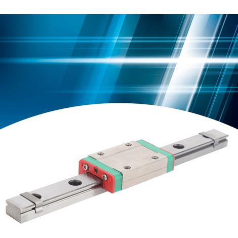 Linearführungsschiene MGN12H-150-1R mit vergrößertem Miniatur-Schlitten (1/5)