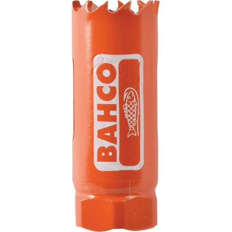 Bahco Sandflex® Bimetal Hole Saw for Metal, Wood, and Plastic, 25mm Diameter, 38mm Depth, 4/6 TPI, Model 3830-25-VIP