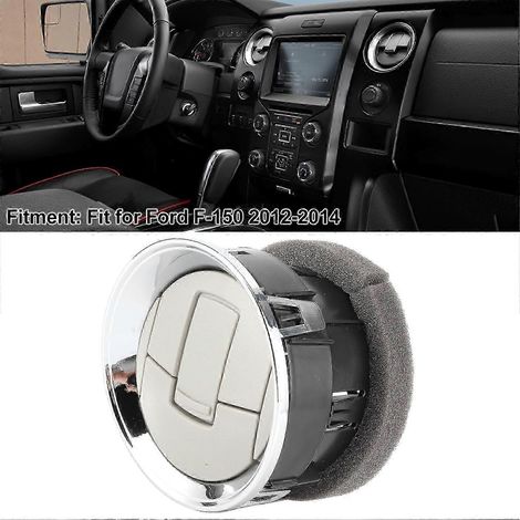 Cadre de garniture de grille d'aération chromé compatible avec les modèles F150 2012-2014 CL3Z19893EA (1/5)