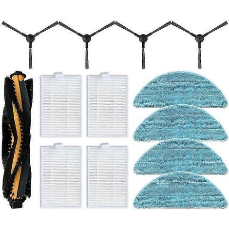 Seitenbürste, HEPA-Filter und Ersatzmopp für den Blaupunkt Bluebot XBOOST Saugroboter, komplettes Wartungsset, kompatibles Zubehör, effiziente Bodenreinigung, hochwertige Ersatzteile (1/5)