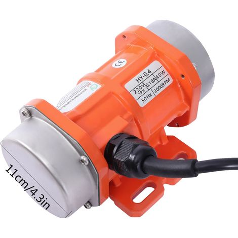 Moteur Vibrant, Haute Vitesse, Construction Durable, Orange (1/2)