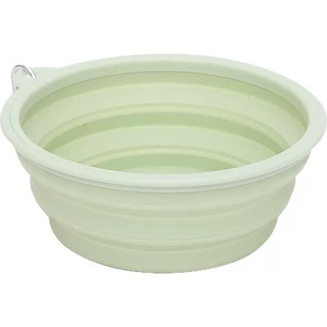 Jiajia AI, Bols pour Chiens Gamelles de Voyage Intégré Pliable, Plastique, 2 Pièces pour jardin, terrasse et e (1/4)