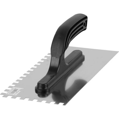 Glättkelle MA3015 Classic Black, 270x125, e12 mm, Edelstahl, Kunststoffgriff
