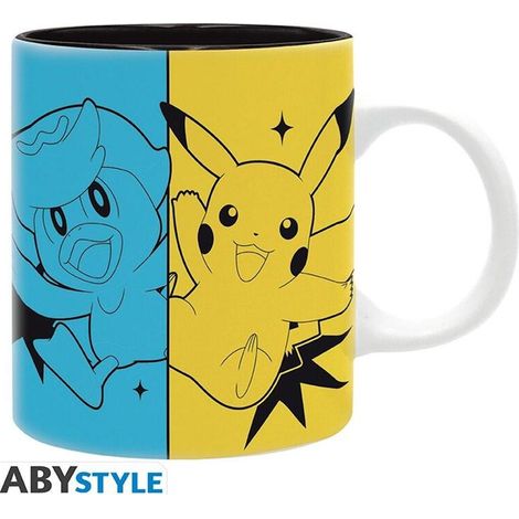 Taza abystyle pokemon -  iniciales escarlata