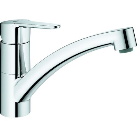 Mezclador de lavabo BAUECO DN 15 1L-Mont. salida plana cromada (1/4)