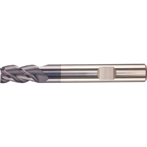 Fresa Z3 45G largo 6,00mm AlTiN+ HB FORTIS