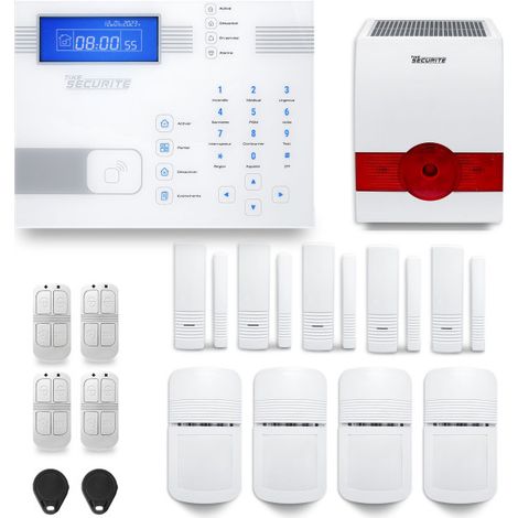 Alarme maison sans fil SHBi25 GSM/IP (1/4)