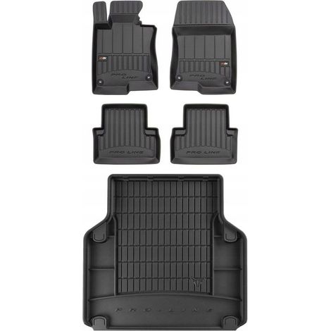 Juego de alfombrillas de goma 3D para Honda Accord 8 Kombi 2008-2012 (1/5)