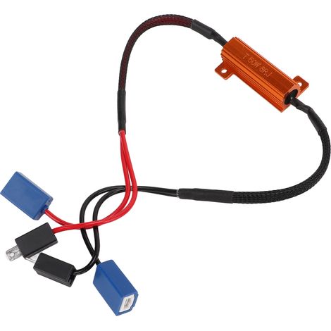 Deux résistances LED, décodage précis, conception intégrée, compactes et portables, résistances de charge résistantes à la corrosion. (1/5)