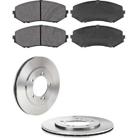 KIT FRENI ANTERIORI compatibile con SUZUKI GRAND VITARA II (JT,TE,TD) - DISCHI + PASTIGLIE OEM: P 79 018 / 17006 , 17164 , 17704 /SOSTITUZIONE DIRETTA/BASSA POLVERE/SILENZIOSO (1/5)