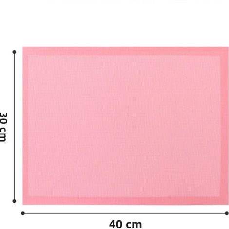 Tapis de cuisson en silicone perforé antiadhésif (40x30cm) pour biscuits, pains, gâteaux et amandes - Outil de pâtisserie écologique (1/4)