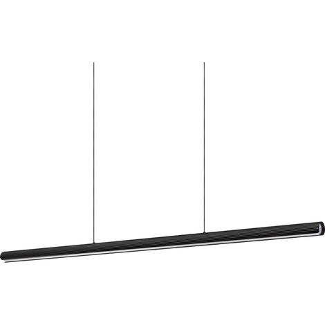 Ideal Lux Sospensione Moderna Dorica 1 luce LED integrato nero metallo