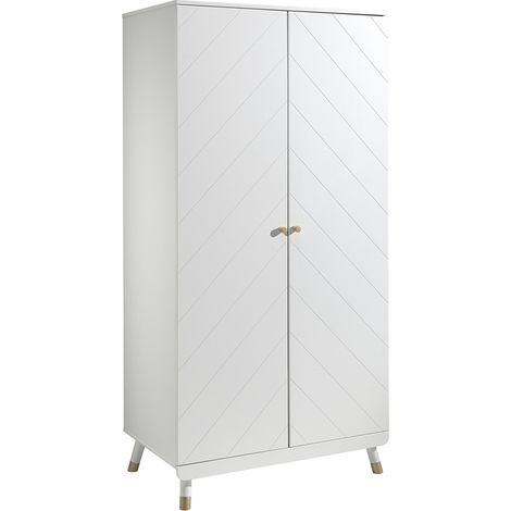 Armoire 2 portes Vipack Billy Blanc (1/3)