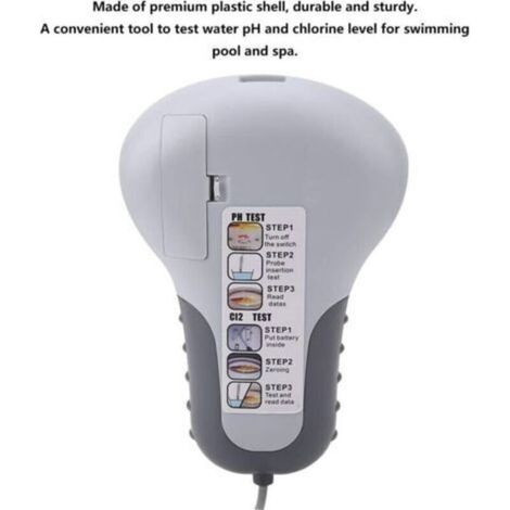 Testeur Numérique De PH De Eau, LCD Stylo Analyseur De Qualité De Eau De Piscine Aquarium PH Haute Précision Portable (1/5)