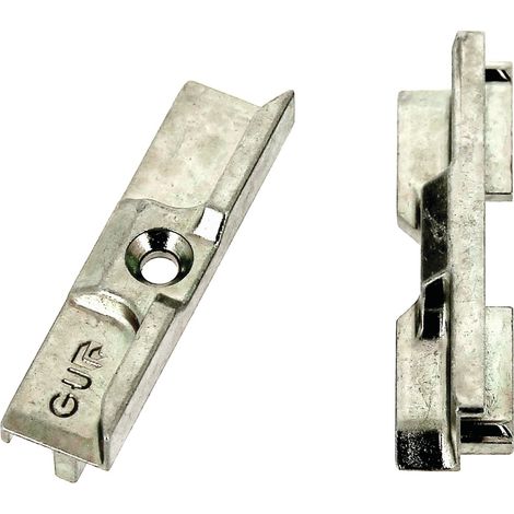 Ferco – Gâche pour crémone PVC – Mécanisme de galet pour fermeture douce – Installation rapide et efficace – E189790001