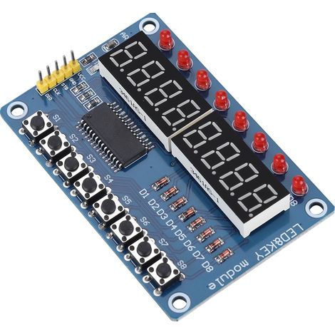 Nouveau module d'affichage numérique à LED 8 bits TM1638 pour Arduino AVR authentique (1/5)