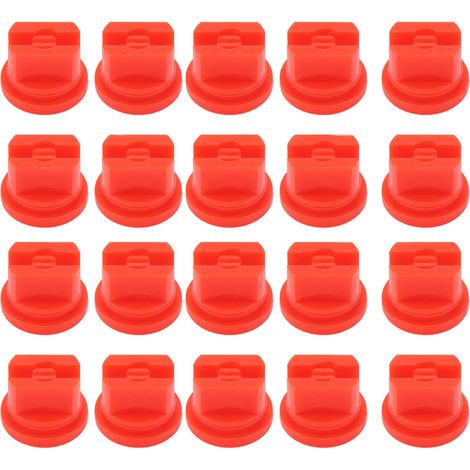 20 Pièces Buse à Jet Plat 110 Degrés pour Pulvérisation Agricole Uniforme, Diamètre d'Alésage 30.58mm, Embout Atomiseur Haute Performance (1/5)
