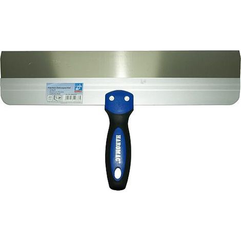 Spatule Deko plate 400 mm Haromac, avec poignée Soft et dos alu