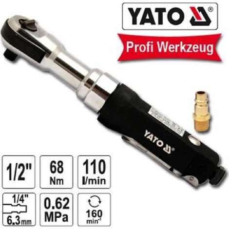 Pneumatischer Ratschenschlüssel 1/2'' 68 Nm (1/5)