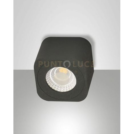 PALMI LUCE SPOT ANTRACITE A LED 6W 3000K 630LM IN ALLUMINIO IP20