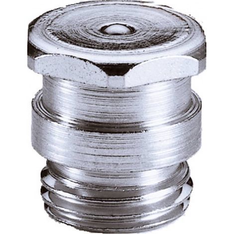 GRAISSEUR TÊTE PLATE ZINGUÉ 8X125 SANS EMBASE BLISTER x5 RENSON
