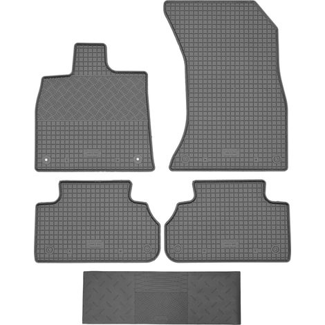 RIGUM 904086 Fußmatten + 900101 Abdeckung - Audi Q5 II Sportback / SUV ab 2017, AV2, vorne und hinten - EINBAU