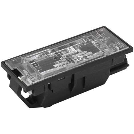 BUNTHAUS clairage de plaque d'immatriculation 8200480127 Remplacement de la lampe de plaque d'immatriculation arrière pour Clio MK III IV Fluence Kangoo (1/5)