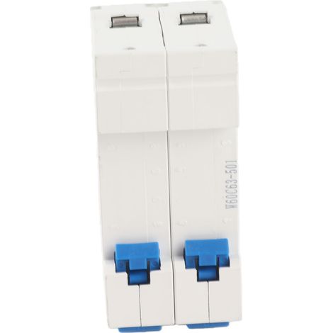 Disjoncteur DC 1000V, interrupteur de protection, pouvoir de coupure 4000A, montage sur rail DIN, 63A (1/5)