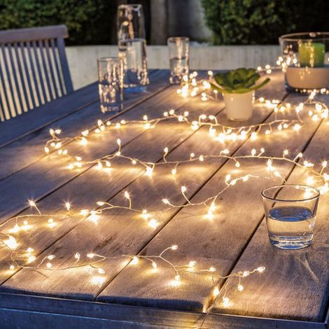 Guirlande LED - Voie lactée Ivoire - 6m - 240 microLED
