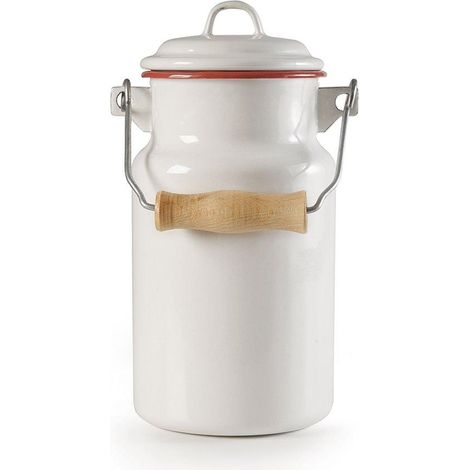 ibili Vintage-Karaffe Bordeaux 1 Liter Emaille Küche