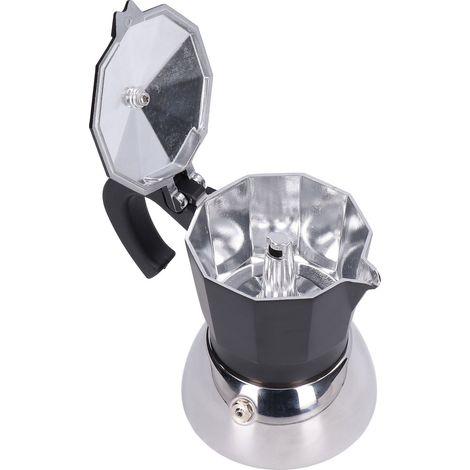 Kaffeekanne, einfache Reinigung, vielseitig einsetzbar, aus Aluminium und Edelstahl, kompakte Größe, 300 ml (1/5)