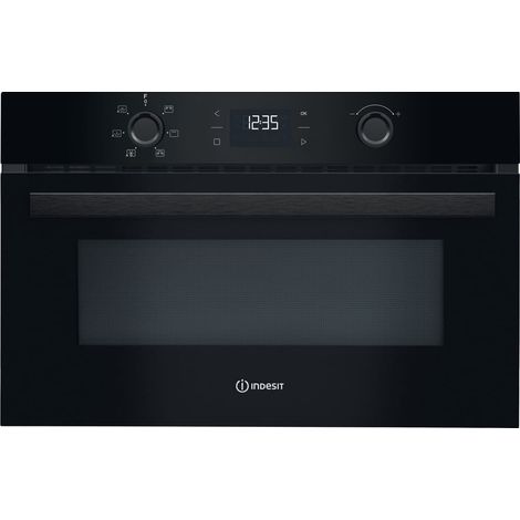 Indesit Microonde da incasso ID K52R B - ID K52R B. Posizionamento dell'apparecchio: Da incasso, Tipo di prodotto: Microonde con grill, Capacità interna: 31 L, Potenza Microonde: 1000 W, ... - IDK52RB (1/5)
