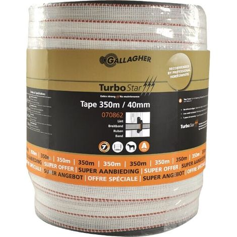 Cord. TurboStar 40mm bl. 350m GALLAGHER 070862GAL