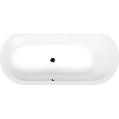 ASTRA O Bain ovale 165x75x48cm, Blanc