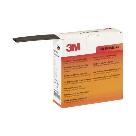 Gaine thermorétractable 3M, Dia. 24mm Noir rétreint 3:1, 5m ( Prix pour Boîte de 5 Mètres )