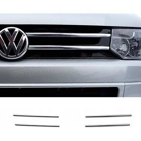 VW T5 Série 2 09-15 - calandre chromée, pare-chocs, grille (1/5)
