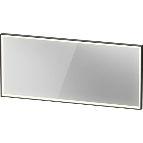 Duravit L-Cube Spiegel mit integrierter Beleuchtung, eckig,