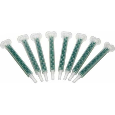 Mixer Nozzle - 1:1 Static Mixing Nozzle For 2K Adhesive - Compatible With 25 G / 24 Ml And 50 G / 50 Ml Cartridges - 50 Pieces (1/5)