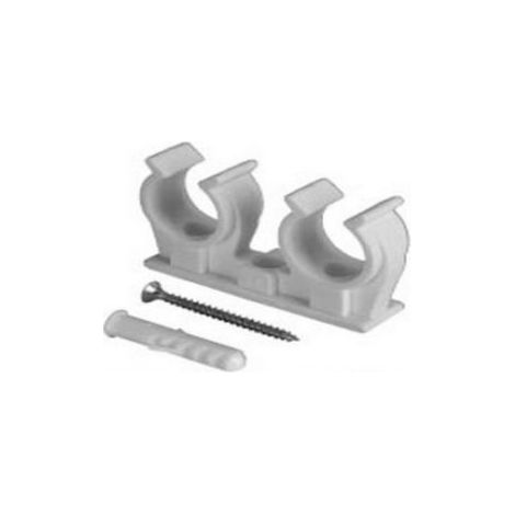 SUPPORTO PER TUBO RAME O PEX 18/16 MM 5 PZ UM2