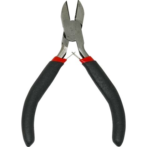 Dapetz ® Side Cutting Mini Pliers Hand Tools Wire Cable Stripper & Cutter with Soft Grip Handles Carbon Steel Chrome Plated Anti Rust Ideal for Jewelry Making (1/5)