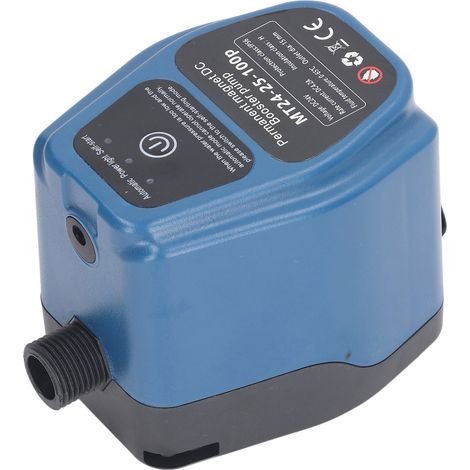 Surpresseur d'eau 100 W 24 V 25 L IP56, pompe de douche automatique à détection intelligente, prise UE 100-240 V (1/5)