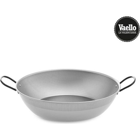 Padella profonda lucida con manici ø38cm Vaello
