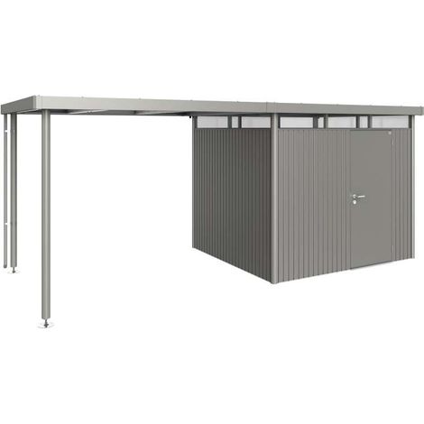 Tetto laterale casetta HighLine Misura H3 grigio quarzo metallizzato